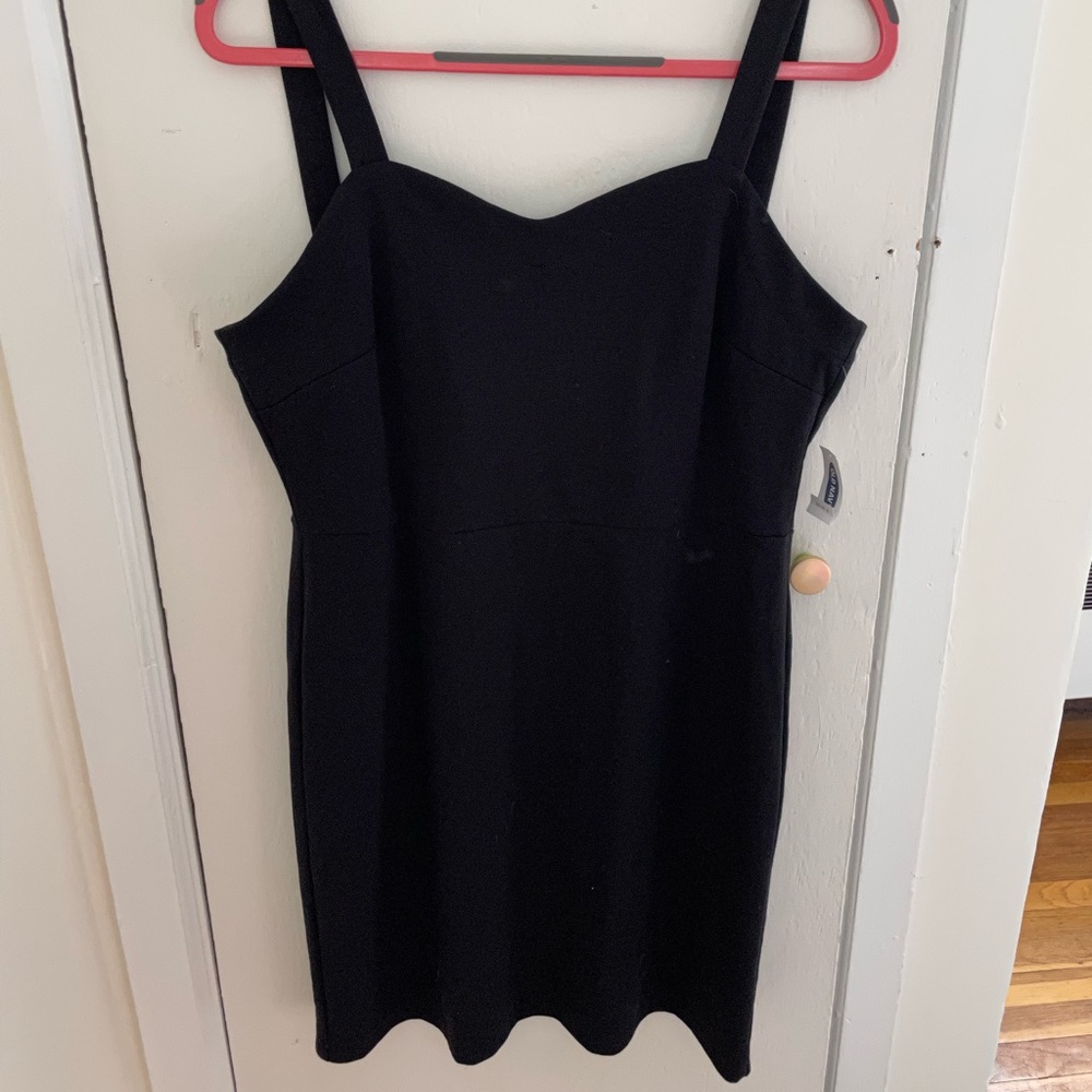 Black old navy dress NWT